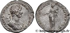 Roman coins HADRIAN Type : Denier  Date : 117  Mint name / Town : Rome  Metal : silver  Millesimal fineness : 900  ‰ Diameter : 18,5  mm Orientation dies : 6  h. Weight : 3,35  g. Rarity : R1  Officin