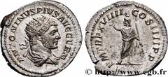 Roman coins CARACALLA Type : Antoninien  Date : 216  Mint name / Town : Rome  Metal : silver  Millesimal fineness : 500  ‰ Diameter : 22,5  mm Orientation dies : 7  h. Weight : 5,42  g. Rarity : R1  O