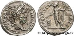 Roman coins SEPTIMIUS SEVERUS Type : Denier  Date : 201  Mint name / Town : Rome  Metal : silver  Millesimal fineness : 550  ‰ Diameter : 18  mm Orientation dies : 6  h. Weight : 3,67  g. Rarity : R1 