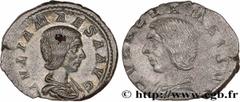 Roman coins JULIA MAESA Type : Denier  Date : 222  Mint name / Town : Rome  Metal : silver  Millesimal fineness : 500  ‰ Diameter : 18  mm Orientation dies : 12  h. Weight : 2,95  g. Rarity : R2  Obve