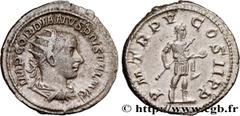 Roman coins GORDIAN III Type : Antoninien  Date : 242  Mint name / Town : Rome  Metal : billon  Millesimal fineness : 450  ‰ Diameter : 22,5  mm Orientation dies : 12  h. Weight : 4,77  g. Officine : 