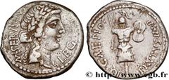 Roman coins BRUTUS Type : Denier  Date : 42 AC.  Mint name / Town : Sardes (?)  Metal : silver  Millesimal fineness : 950  ‰ Diameter : 17,5  mm Orientation dies : 6  h. Weight : 3,31  g. Rarity : R3 