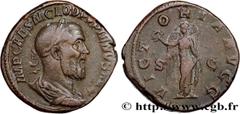 Roman coins PUPIENUS Type : Sesterce  Date : 238  Mint name / Town : Rome  Metal : bronze  Diameter : 30,5  mm Orientation dies : 1  h. Weight : 22,94  g. Rarity : R2  Obverse legend : IMP CAES M CLOD