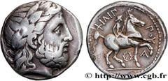 Greek Coins MACEDONIA - MACEDONIAN KINGDOM - PHILIP III ARRHIDAEUS Type : Tétradrachme  Date : 323/322 - 316/315 AC.  Mint name / Town : Macédoine, Amphipolis  Metal : silver  Diameter : 23,5  mm Orie