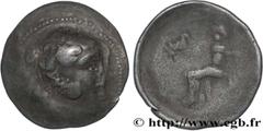 Greek Coins DANUBIAN CELTS - IMITATIONS OF THE TETRADRACHMS OF ALEXANDER III AND HIS SUCCESSORS Type : Tétradrachme  Date : c. IIe siècle AC.  Mint name / Town : Atelier incertain  Metal : silver  Dia