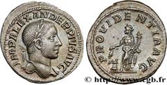 Roman coins SEVERUS ALEXANDER Type : Denier  Date : 232  Mint name / Town : Rome  Metal : silver  Millesimal fineness : 500  ‰ Diameter : 20  mm Orientation dies : 1  h. Weight : 2,87  g. Officine : 5
