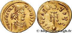 Byzantine coins CONSTANS II Type : Semissis  Date : c. 641-668  Mint name / Town : Constantinople  Metal : gold  Millesimal fineness : 1000  ‰ Diameter : 17  mm Orientation dies : 7  h. Weight : 2,20 