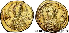 Byzantine coins THEODORA Type : Tetarteron nomisma  Date : 1056  Mint name / Town : Constantinople  Metal : gold  Diameter : 17,5  mm Orientation dies : 6  h. Weight : 3,99  g. Rarity : R3  Obverse le