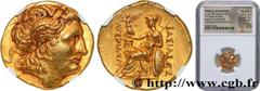 Greek Coins THRACE - BYZANTION Type : Statère d’or  Date : c. 281 AC.  Mint name / Town : Thrace, Byzance   Metal : gold  Diameter : 18  mm Orientation dies : 6  h. Weight : 8,55  g. Rarity : R2  Obve