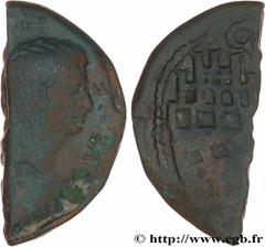 Roman coins GALLIA - VIENNA - VIENNE - JULIUS CAESAR and OCTAVIAN Type : Dupondius  Date : 36 AC.  Mint name / Town : Vienne, Gaule  Metal : copper  Diameter : 29,5  mm Orientation dies : 12  h. Weigh