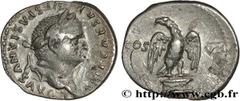 Roman coins VESPASIAN Type : Denier  Date : 76  Mint name / Town : Rome  Metal : silver  Millesimal fineness : 900  ‰ Diameter : 16,5  mm Orientation dies : 6  h. Weight : 3,29  g. Rarity : R1  Obvers