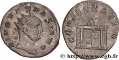 Roman coins DIVI consecration of TRAJANUS DECIUS Type : Antoninien  Date : 250-251  Mint name / Town : Rome  Metal : billon  Millesimal fineness : 400  ‰ Diameter : 21,5  mm Orientation dies : 2  h. W