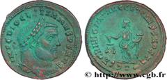 Roman coins DIOCLETIAN Type : Follis ou nummus  Date : 300-303  Mint name / Town : Ticinum  Metal : copper  Diameter : 27,5  mm Orientation dies : 6  h. Weight : 10,57  g. Officine : 1re  Obverse lege