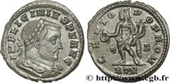 Roman coins LICINIUS I Type : Follis ou nummus  Date : 315-316  Mint name / Town : Trèves  Metal : copper  Diameter : 20,5  mm Orientation dies : 6  h. Weight : 4,61  g. Officine : 2e  Obverse legend 
