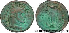 Roman coins MAXENTIUS Type : Follis ou nummus  Date : début  Date : 307  Mint name / Town : Carthage  Metal : copper  Diameter : 27,5  mm Orientation dies : 12  h. Weight : 9,95  g. Rarity : R2  Offic