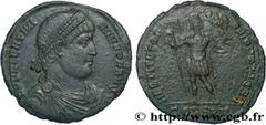Roman coins VALENTINIAN I Type : Double maiorina, (GB, Æ 1)  Date : 365-367  Mint name / Town : Constantinople  Metal : copper  Diameter : 28  mm Orientation dies : 5  h. Weight : 7,27  g. Rarity : R2