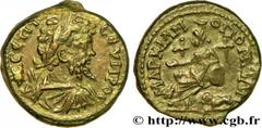 SEPTIMIUS SEVERUS Biassaria, (MB, Æ 20) c. 200 Mésie inférieure, Marcianopolis R1 copper (19,5mm, 4,89g, 6h) Obverse : Buste lauré, drapé et cuirassé de Septime Sévère à droite, vu de trois quarts en 