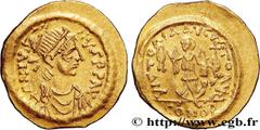 Byzantine coins JUSTIN II Type : Tremissis  Date : 565-578  Mint name / Town : Constantinople  Metal : gold  Diameter : 14,5  mm Orientation dies : 6  h. Weight : 1,61  g. Obverse legend : DN IVSTI-NV