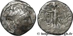 Greek Coins SYRIA - SELEUKID KINGDOM - ANTIOCHUS VII SIDETES Type : Drachme  Date : c. 138-129 AC.  Mint name / Town : Antioche, Syrie  Metal : silver  Diameter : 17  mm Orientation dies : 1  h. Weigh