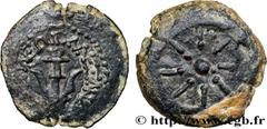 Greek Coins JUDAEA - HASMOAEAN KINGDOM - ALEXANDER JANNAEUS Type : Prutah  Date : c. 103-76  Mint name / Town : Judée, Jérusalem  Metal : copper  Diameter : 16  mm Weight : 2,66  g. Rarity : R2  Obver