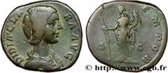 Roman coins DIDIA CLARA Type : Sesterce  Date : 04-06/193  Date : 193  Mint name / Town : Rome  Metal : copper  Diameter : 26  mm Orientation dies : 6  h. Weight : 19,33  g. Rarity : R3  Officine : 6e