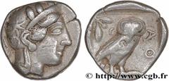 Greek Coins ATTICA - ATHENS Type : Tétradrachme  Date : c. 430 AC.  Mint name / Town : Athènes  Metal : silver  Diameter : 23,5  mm Orientation dies : 9  h. Weight : 16,85  g. Obverse legend : Anépigr