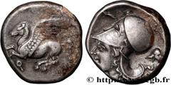 Greek Coins CORINTHIA - CORINTH Type : Statère  Date : c. 340 AC  Mint name / Town : Corinthe, Corinthie  Metal : silver  Diameter : 20  mm Orientation dies : 9  h. Weight : 8,55  g. Obverse legend : 
