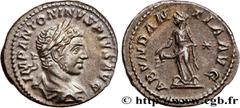 Roman coins ELAGABALUS Type : Denier  Date : 220  Mint name / Town : Rome  Metal : silver  Millesimal fineness : 500  ‰ Diameter : 18,5  mm Orientation dies : 12  h. Weight : 3,64  g. Rarity : R1  Obv