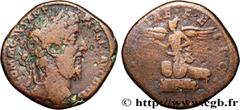 Roman coins COMMODUS Type : Sesterce  Date : 189  Mint name / Town : Rome  Metal : copper  Diameter : 29  mm Orientation dies : 6  h. Weight : 22,94  g. Rarity : R2  Officine : 2e  Obverse legend : M 