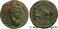 Provincial Coins SEVERUS ALEXANDER Type : As  Date : c. 222-235  Mint name / Town : Parium, Mysie  Metal : copper  Diameter : 22,5  mm Orientation dies : 6  h. Weight : 5,17  g. Rarity : R1  Obverse l