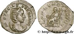 Roman coins OTACILIA SEVERA Type : Antoninien  Date : 247  Mint name / Town : Rome  Metal : billon  Millesimal fineness : 450  ‰ Diameter : 22  mm Orientation dies : 7  h. Weight : 4,30  g. Officine :