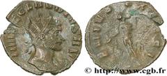 Roman coins CLAUDIUS II GOTHICUS Type : Antoninien  Date : 268-269  Mint name / Town : Rome  Metal : billon  Millesimal fineness : 30  ‰ Diameter : 19  mm Orientation dies : 12  h. Weight : 2,66  g. O