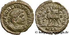 Roman coins CONSTANTINE I THE GREAT Type : Follis ou nummus  Date : 314-315  Mint name / Town : Londres  Metal : copper  Diameter : 21,5  mm Orientation dies : 6  h. Weight : 3,82  g. Rarity : R3  Obv
