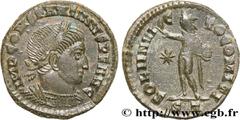 Roman coins CONSTANTINE I THE GREAT Type : Follis ou nummus  Date : 313  Mint name / Town : Ticinum   Metal : copper  Diameter : 19,5  mm Orientation dies : 12  h. Weight : 2,98  g. Officine : 2e  Obv