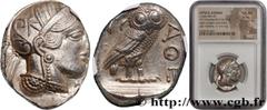 Greek Coins ATTICA - ATHENS Type : Tétradrachme  Date : c. 430 AC.  Mint name / Town : Athènes  Metal : silver  Diameter : 25,5  mm Orientation dies : 11  h. Weight : 16,94  g. Obverse legend : Anépig