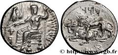 Greek Coins CILICIA - TARSUS - MAZAEUS SATRAP Type : Statère  Date : c. 330 AC.  Mint name / Town : Cilicie, Tarse  Metal : silver  Diameter : 23  mm Orientation dies : 12  h. Weight : 10,86  g. Rarit