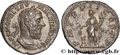 Roman coins MACRINUS Type : Denier  Date : mars -juin  Date : 218  Mint name / Town : Rome  Metal : silver  Millesimal fineness : 500  ‰ Diameter : 18  mm Orientation dies : 11  h. Weight : 2,50  g. R