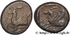Greek Coins LYCIA - XANTHUS Type : Drachme  Date : c. 460-440 AC.  Mint name / Town : Xanthus, Lycie  Metal : silver  Diameter : 13  mm Orientation dies : 1  h. Weight : 2,45  g. Rarity : R2  Obverse 