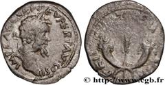 Roman coins SEPTIMIUS SEVERUS Type : Denier  Date : 194  Mint name / Town : Émèse  Metal : silver  Millesimal fineness : 500  ‰ Diameter : 17,5  mm Orientation dies : 12  h. Weight : 2,25  g. Rarity :