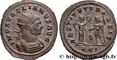 Roman coins AURELIAN Type : Aurelianus  Date : début - été 275  Mint name / Town : Cyzique  Metal : billon  Millesimal fineness : 50  ‰ Diameter : 24  mm Orientation dies : 12  h. Weight : 4,25  g. Of