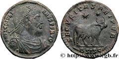 Roman coins JULIAN II THE PHILOSOPHER Type : Double maiorina  Date : 362-363  Mint name / Town : Siscia  Metal : copper  Diameter : 28,5  mm Orientation dies : 12  h. Weight : 8,70  g. Rarity : R1  Of