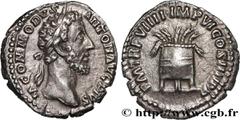 Roman coins COMMODUS Type : Denier  Date : septembre - décembre  Date : 183-184  Mint name / Town : Rome  Metal : silver  Millesimal fineness : 750  ‰ Diameter : 18  mm Orientation dies : 12  h. Weigh