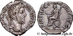 Roman coins COMMODUS Type : Denier  Date : 189-190  Mint name / Town : Rome  Metal : silver  Millesimal fineness : 750  ‰ Diameter : 18  mm Orientation dies : 7  h. Weight : 2,88  g. Rarity : R1  Offi