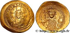 Byzantine coins CONSTANTINE IX MONOMACHOS Type : Histamenon nomisma  Date : c. 1050  Mint name / Town : Constantinople  Metal : gold  Diameter : 26  mm Orientation dies : 5  h. Weight : 4,40  g. Rarit
