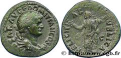Roman coins DOMITIANUS Type : Dupondius  Date : 73  Mint name / Town : Rome  Metal : copper  Diameter : 27,5  mm Orientation dies : 6  h. Weight : 12,59  g. Rarity : R1  Obverse legend : CAESAR AVG F 