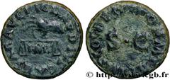 Roman coins CLAUDIUS Type : Quadrans  Date : 41  Mint name / Town : Rome  Metal : copper  Diameter : 14,5  mm Orientation dies : 7  h. Weight : 2,15  g. Obverse legend : TI CLAVDIVS CAESAR AVG  Obvers