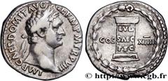 Roman coins DOMITIANUS Type : Denier  Date : 88  Mint name / Town : Rome  Metal : silver  Millesimal fineness : 900  ‰ Diameter : 18,5  mm Orientation dies : 6  h. Weight : 3,35  g. Rarity : R2  Obver