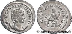 Roman coins OTACILIA SEVERA Type : Antoninien  Date : 247  Mint name / Town : Rome  Metal : billon  Millesimal fineness : 450  ‰ Diameter : 22,5  mm Orientation dies : 12  h. Weight : 4,17  g. Officin