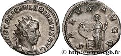 Roman coins VALERIAN I Type : Antoninien  Date : automne 253 - début 254  Date : 253-254  Mint name / Town : Rome  Metal : billon  Millesimal fineness : 250  ‰ Diameter : 20,5  mm Orientation dies : 1
