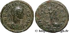 Roman coins AURELIAN Type : Demi-aurelianus  Date : début 275 - septembre 275  Date : 275  Mint name / Town : Rome  Metal : billon  Millesimal fineness : 25  ‰ Diameter : 18,5  mm Orientation dies : 6
